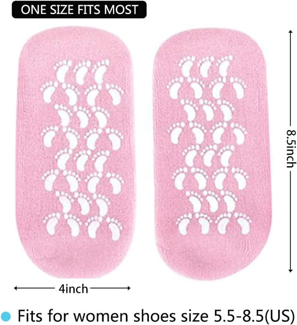 Foot Spa Pedicure Silicone Socks For Men & Women (Pack of 2)