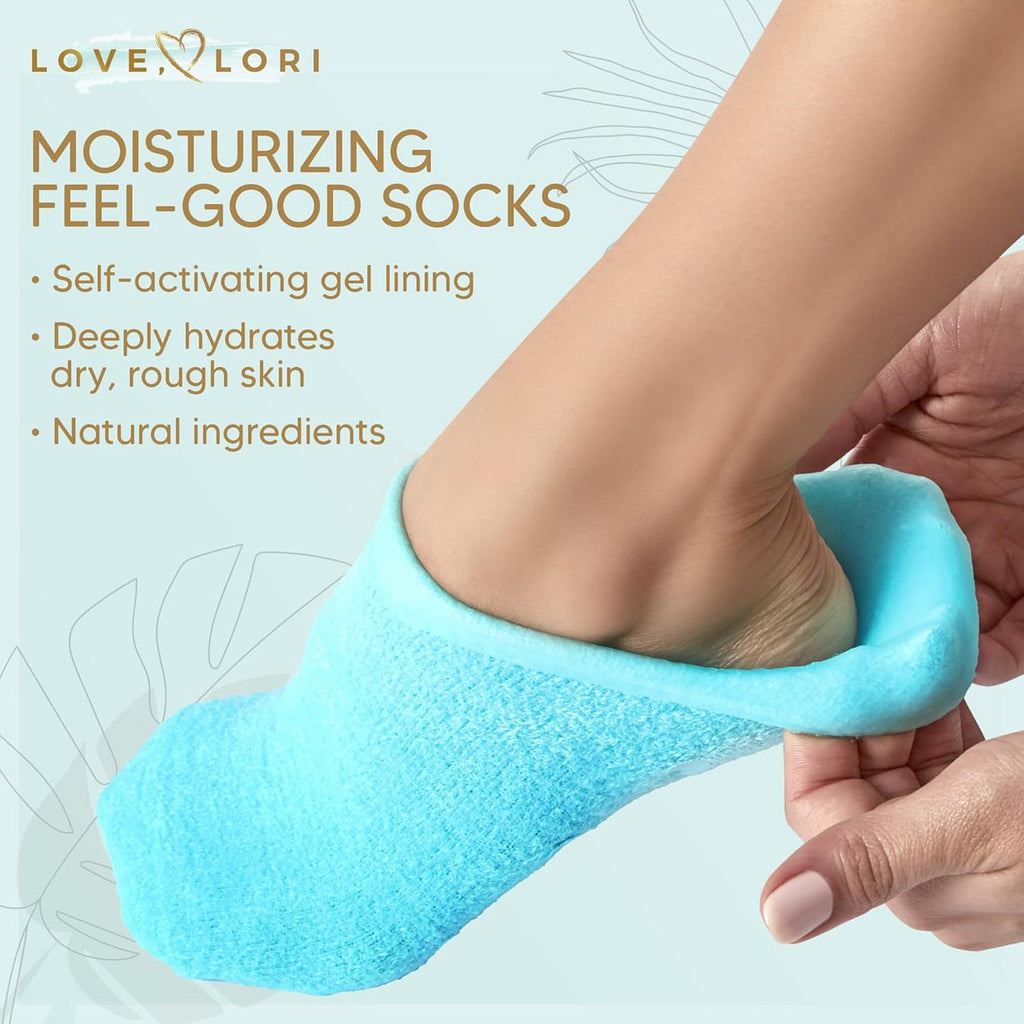Foot Spa Pedicure Silicone Socks For Men & Women (Pack of 2)